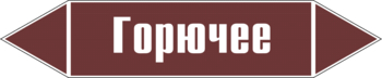 Маркировка трубопровода "горючее" (пленка, 252х52 мм) - Маркировка трубопроводов - Маркировки трубопроводов "ЖИДКОСТЬ" - ohrana.inoy.org