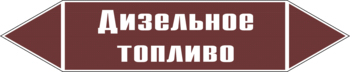 Маркировка трубопровода "дизельное топливо" (пленка, 358х74 мм) - Маркировка трубопроводов - Маркировки трубопроводов "ЖИДКОСТЬ" - ohrana.inoy.org